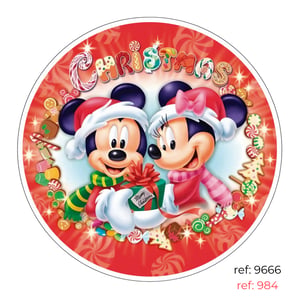 Natal - Capa de Painel Redondo
