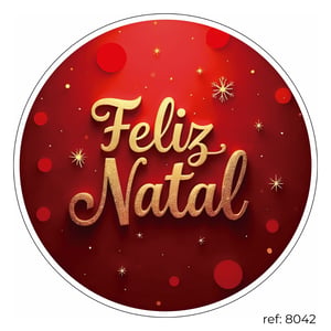 Natal - Capa de Painel Redondo
