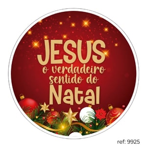 Natal - Capa de Painel Redondo