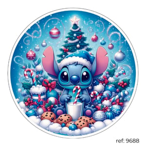 Natal - Capa de Painel Redondo