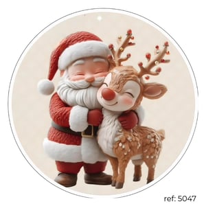 Natal - Capa de Painel Redondo