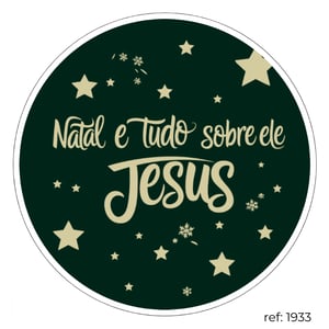 Natal - Capa de Painel Redondo