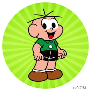 Cebolinha (Turma da Mônica) - Capa de Painel Redondo