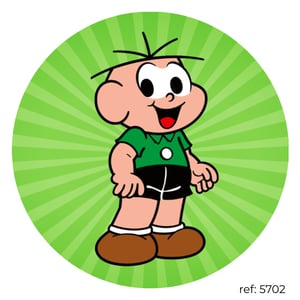 Cebolinha (Turma da Mônica) - Capa de Painel Redondo