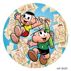Cebolinha (Turma da Mônica) - Capa de Painel Redondo