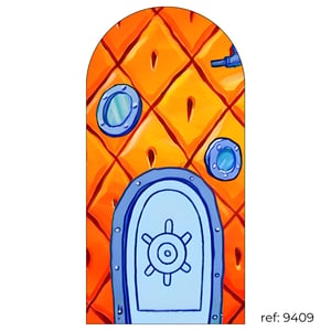 Bob Esponja - Capa de Painel Romano Veste Fácil 100x200