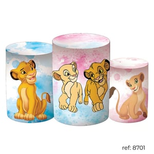 Disney - Trio de Capas de Cilindros