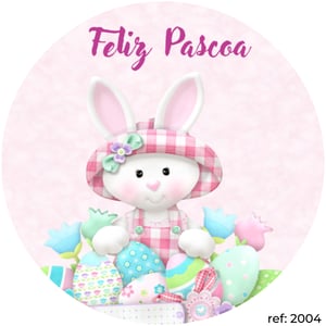 Páscoa - Capa de Painel Redondo