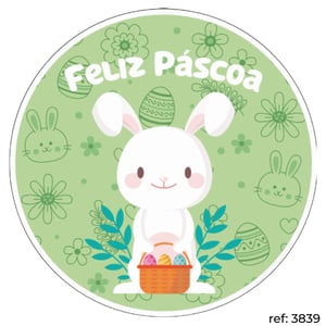 Páscoa - Capa de Painel Redondo