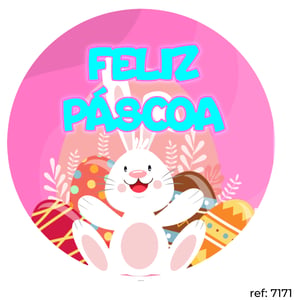 Páscoa - Capa de Painel Redondo