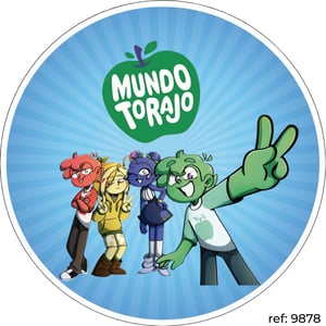 Mundo Torajo - Capa de Painel Redondo