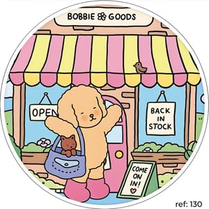 Bobbie Goods - Capa de Painel Redondo