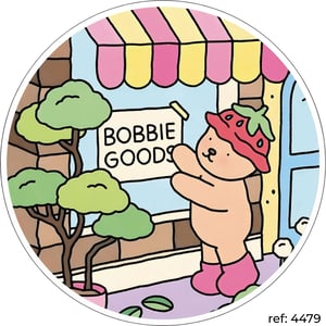 Bobbie Goods - Capa de Painel Redondo