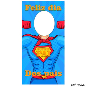 Dia dos Pais- Capa de Painel Lateral Vazado Veste Fácil 100x200