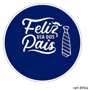 Dia dos Pais - Capa de Painel Redondo