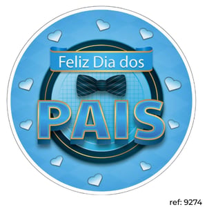 Dia dos Pais - Capa de Painel Redondo