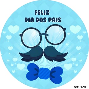 Dia dos Pais - Capa de Painel Redondo