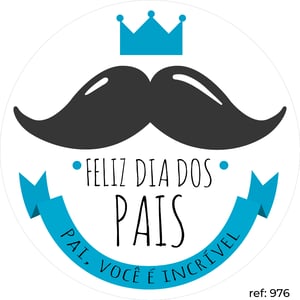 Dia dos Pais - Capa de Painel Redondo