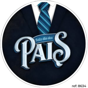 Dia dos Pais - Capa de Painel Redondo