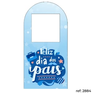 Dia dos Pais- Capa de Painel Romano Vazado Veste Fácil 100x200