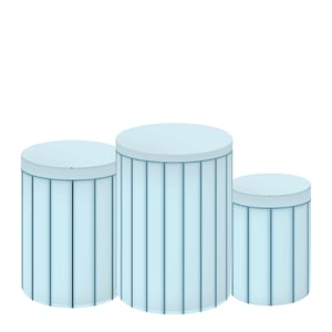 Queima de estoque - Trio de Capas de Cilindros