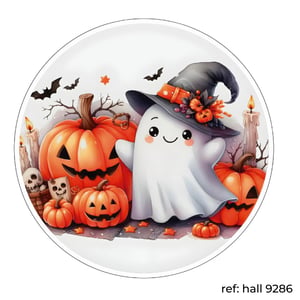 Halloween - Capa de Painel Redondo