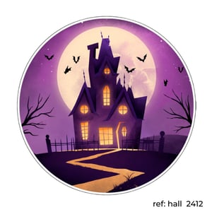 Halloween - Capa de Painel Redondo