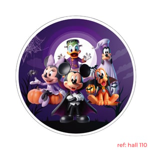 Halloween - Capa de Painel Redondo