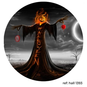 Halloween - Capa de Painel Redondo
