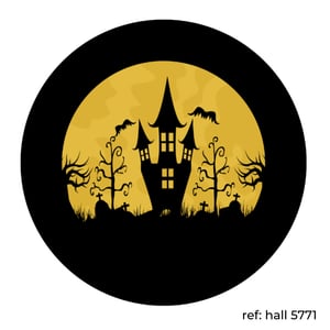 Halloween - Capa de Painel Redondo