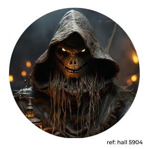 Halloween - Capa de Painel Redondo