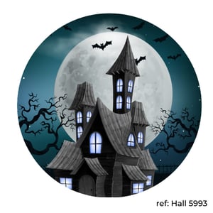 Halloween - Capa de Painel Redondo