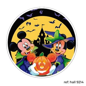 Halloween - Capa de Painel Redondo