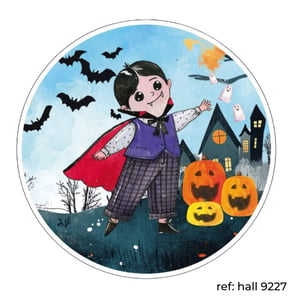 Halloween - Capa de Painel Redondo