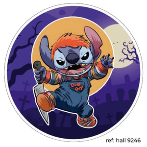 Halloween - Capa de Painel Redondo