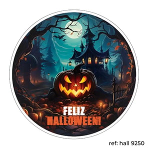 Halloween - Capa de Painel Redondo