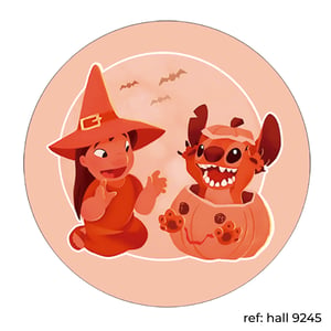 Halloween - Capa de Painel Redondo