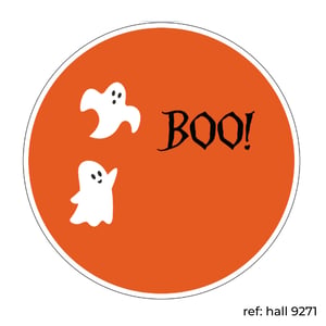 Halloween - Capa de Painel Redondo