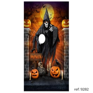 Halloween - Capa de Painel Lateral Veste Fácil 100x200