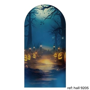 Halloween - Capa de Painel Romano Veste Fácil 100x200
