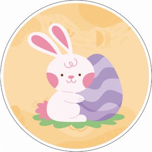 Páscoa - Capa de Painel Redondo Helanca    Elástico a toda volta Mini Painel 50cm, Painel Médio 130cm e Painel Padrão 150cm