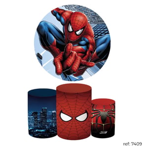 Homem Aranha - Kit Festa Helanca     Conjunto de capas
