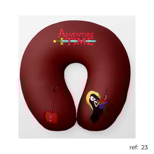 Geek - Almofada de pescoço para viagem Microfibra 40cm x 35cm   Fechamento: Costura reforçada, sem zíper. Enchimento: Lã Siliconada