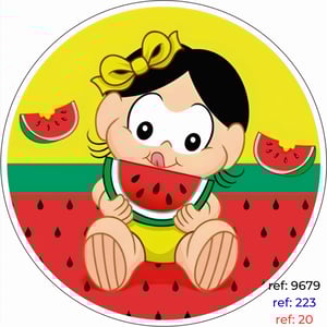 Magali - Capa de Painel Redondo