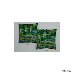 Obras de Artes- Almofada Microfibra 40x40 4x4   Almofada