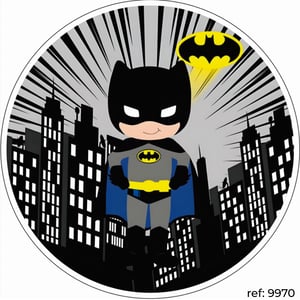 Batman - Capa de Painel Redondo