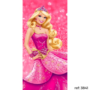 Barbie - Capa de Painel Lateral Veste Fácil 100x200