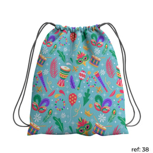 Carnaval - Mochila 40x40   4x4  Sacochila 