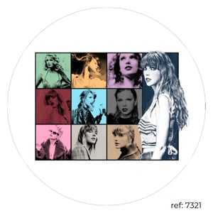 Taylor Swift - Capa de Painel Redondo