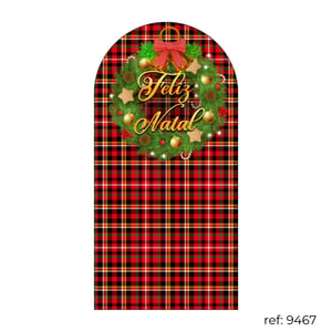 Natal - Capa de Painel Romano Veste Fácil 100x200 Helanca 100x200   Veste Fácil 